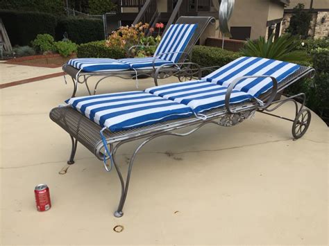 Find the perfect patio furniture & backyard decor at hayneedle, where you can buy online while you explore our room designs and curated looks for tips. Pair Of Metal Wrought Iron Chaise Lounge Outdoor Chairs ...