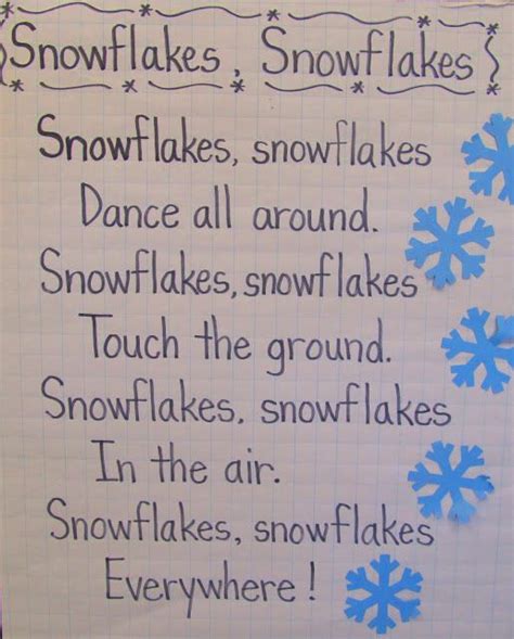 Sheenaowens Snow Poems For Kids