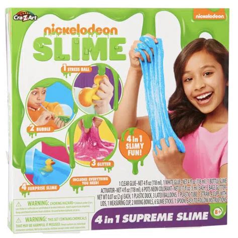 Nickelodeon Slime 4 In 1 Supreme Slime Samko And Miko Toy Warehouse