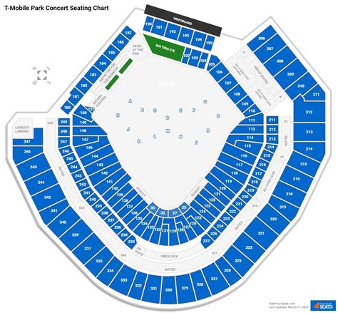 T Mobile Seating Chart With Rows And Seat Numbers