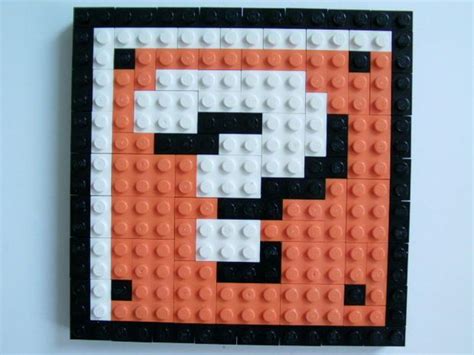 Lego Mario Sprite Mosaics Lego Mario Lego Mosaic Lego