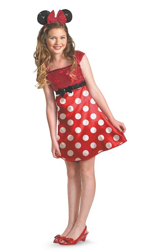 Red Minnie Tween Costume Minnie Mouse Costumes Oya Costumes