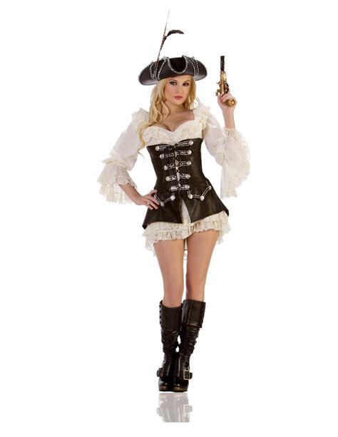 sexy lady pirate costumes deluxe theatrical quality adult costumes