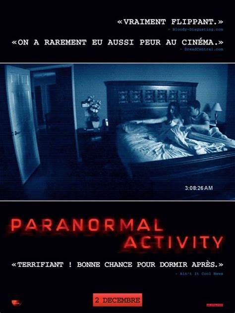 Affiche Du Film Paranormal Activity Affiche 1 Sur 1 Allociné