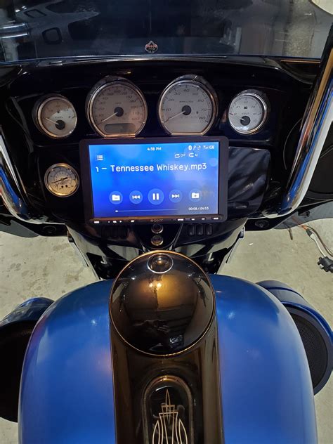 Sony Xav Az8000 Street Glide Install Harley Davidson Forums