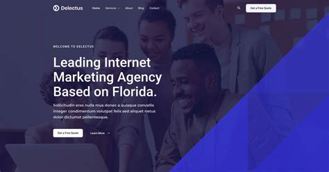 Digital Marketing Agency Professional Agency Website Template