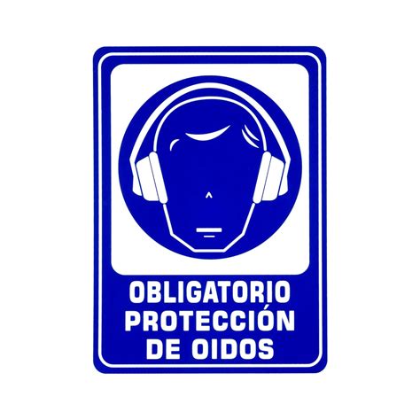Señalamiento Obligatorio Protección De Oídos Safety Mart Mx