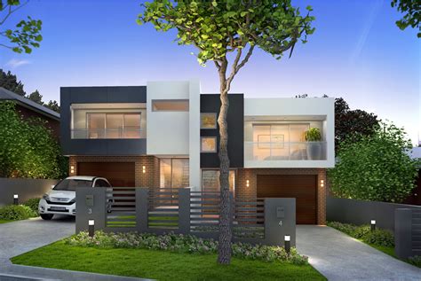 Sydney Wide Modern Duplex Townhouse Design And Build Service We Will