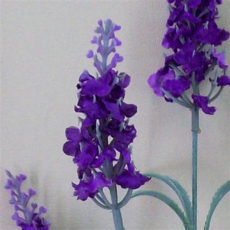 artificial silk lavender stem purple 72cm artificial flowers