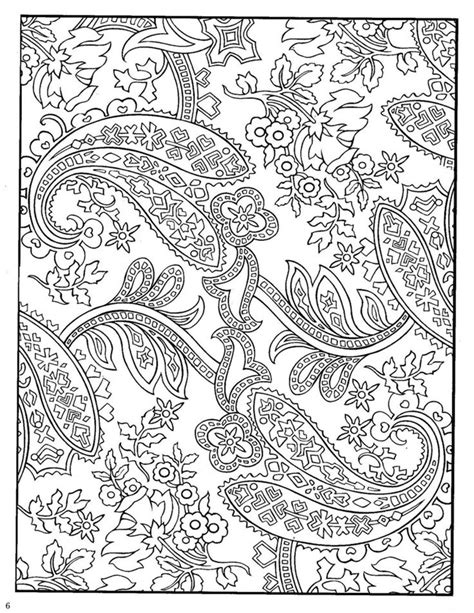 Paisley Designs Coloring Book Bing Imagens Paisley Coloring Pages