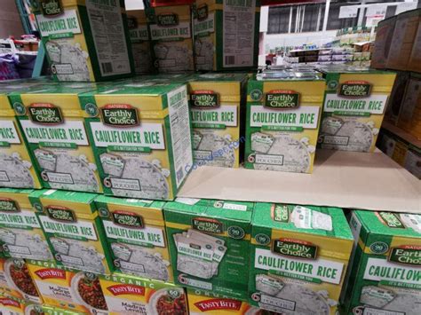 Cauliflower rice is all the rage these days as it's the healthier alternative without all of the carbs that regular rice offers. Costco-1311309-Earthly-Choice-Cauliflower-Rice-all - CostcoChaser