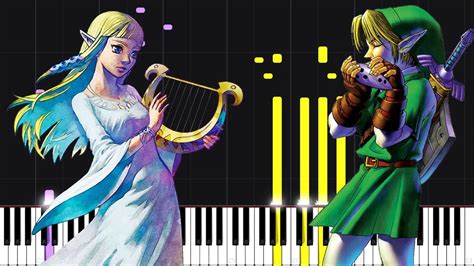 Lullaby Of The Goddess The Legend Of Zelda Piano Tutorial