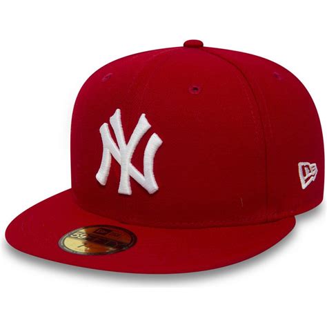 New Era Flat Brim 59fifty Essential New York Yankees Mlb