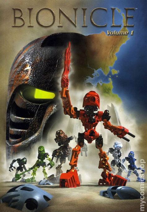Rise of the rookies (2010 tv movie). Bionicle comic books issue 1