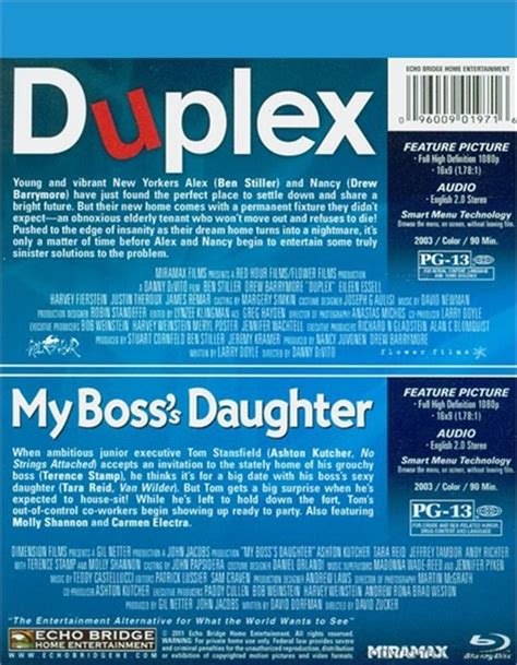 My Bosss Daughter Duplex Double Feature Blu Ray 2003 Dvd Empire