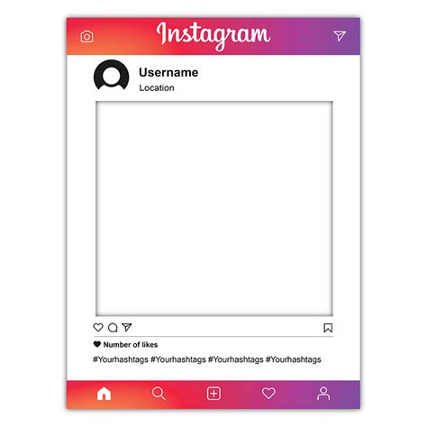 Personalised Instagram Frame