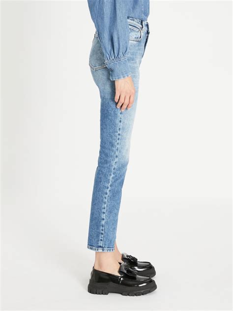 Denim Cropped Jeans Navy Weekend Max Mara
