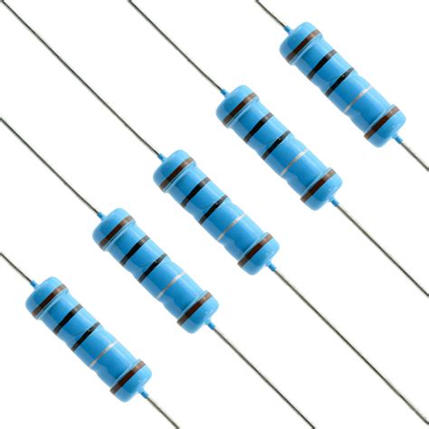 25 50 100pcs 2w metal film resistor resistance 1 0 1 ohm to 36 ohm ebay