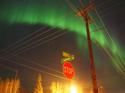 Photos From Tonight April 14 In North Pole See The Northern Lights