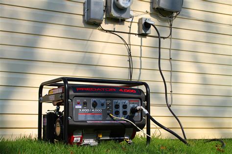 Attach extension cord to the home power inlet box with an inward push and a gentle clockwise turn. Generators - your best friend in a power outage! | Flinn ...