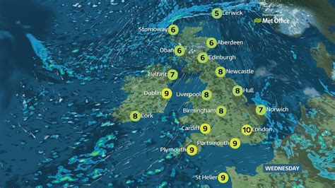 Weather: sunny spells and scattered showers for many, with the showers turning heavy at times ...