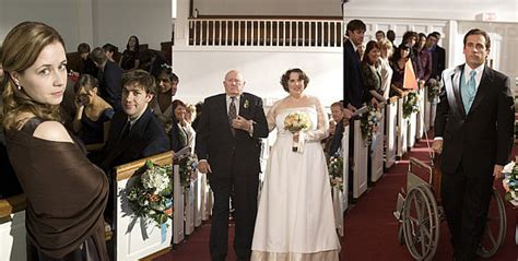 Great Tv Wedding Moments The Office Popsugar Entertainment