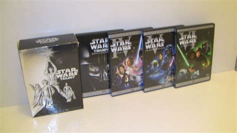 Star Wars Trilogy Dvd 2004 4 Disc Box Set Thx Widescreen Etsy
