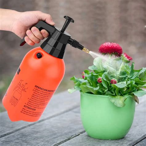3l Portable Handheld Water Pressure Sprayer Easy To Trigger Home Garden