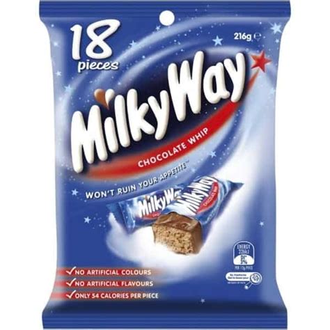 Buy Milky Way Chocolate Medium Party Share Bag 18 Pieces 180g Online