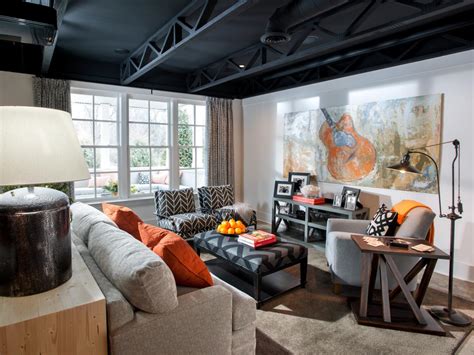 Start by deciding on a layout for your rec room. Basement Rec Room Pictures From HGTV Smart Home 2014 ...