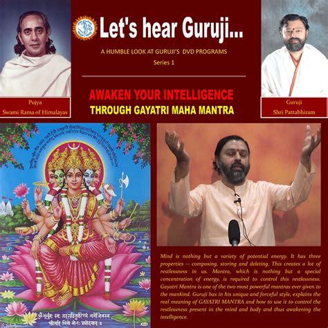 Sadhana Sangama Trust Let S Hear Guruji Series 1 Guruji On Gayatri