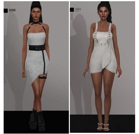 Lana Cc Finds Slay Classy Spring Catalogue 2 Luci Dress Sims 4 Dresses