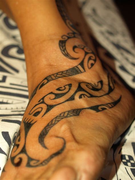 Foot Tattoos Tribal Tattoos Girl Tattoos Tahitian Tattoo Island