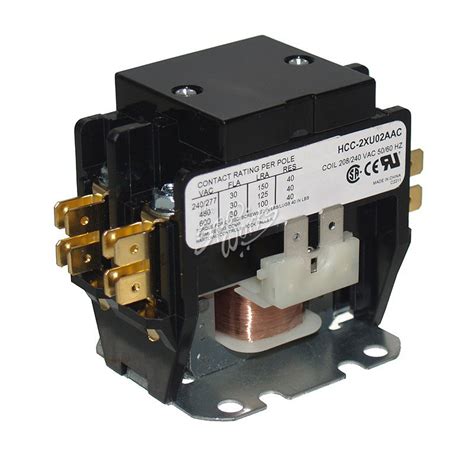 Double Pole Contactor 240 Vac Coil 30 Amp Rated The Spa Works