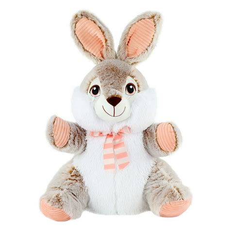 Way To Celebrate Easter Chubby Cheeks Bunny Plush Toy Tan Walmart