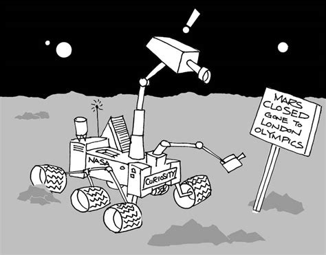 Ian Davy Brownuk Curiosity Mars Probe