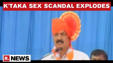 karnataka sex scandal cabinet minister ramesh jarkiholi offers resignation youtube