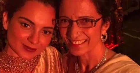 Kangana Ranaut Wishes Her Mother ‘happy Birthday Throwback Pic