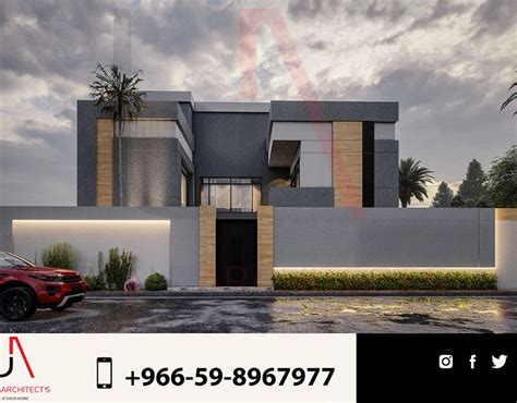 Modern Design For A Villa In Jeddah Saudi Arabia On Behance Villa