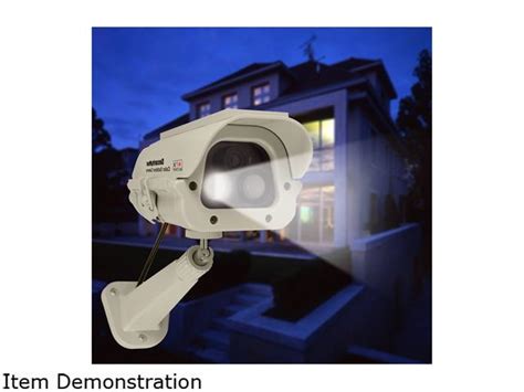Securityman Dumcam Slm Solar Powered 100 Lumens Led Spotlight Dummy Fake Surveillance Security
