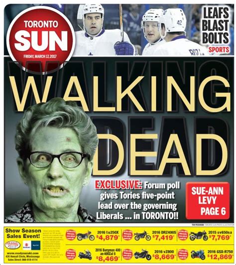 toronto sun front page toronto sun don t miss today s toronto sun here s our front page story