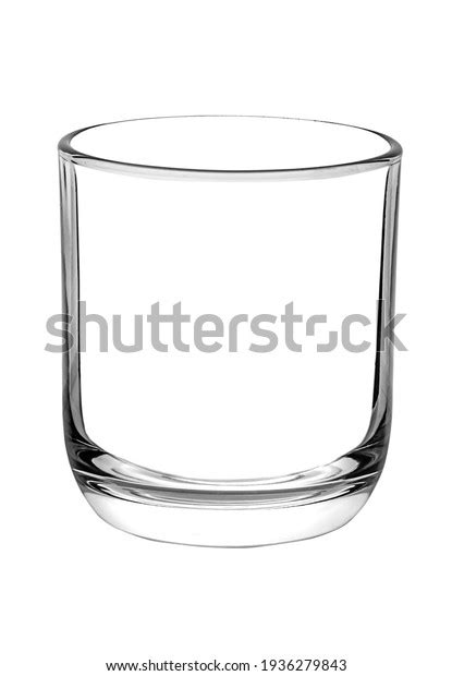 Empty Glass Isolated On White Background Stock Photo 1936279843