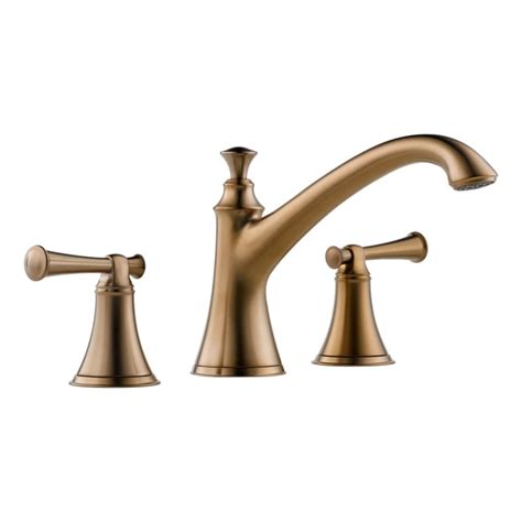 Graceful pattern which been carved on the faucet's surafce make it full of vintage. Brizo T67305-LHP Baliza Deck Mounted Roman Tub Filler Trim ...