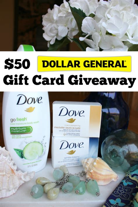 Great list, if you have an extra fifty dollars lying around. $50 Dollar General Gift Card Giveaway ~ Share Your # ...
