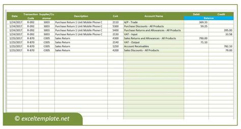 Accounting Journal Templates