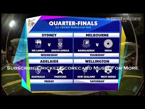 All the cricket fixtures, latest results & live scores for all leagues and competitions on bbc sport. Ind Vs Aus Quarter Final Wc 2011 Scorecard - Shaer Blog