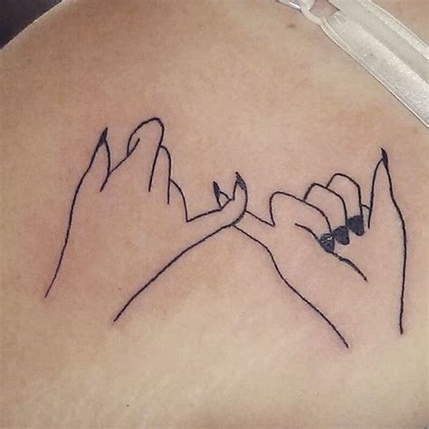 pinky promise 54 sister tattoos that prove she s your best friend in the world popsugar