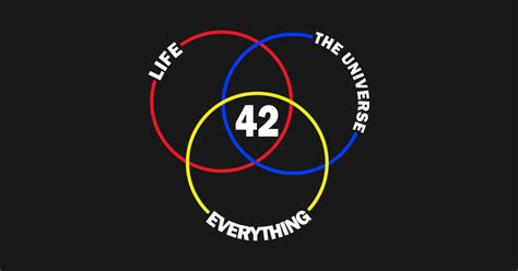 42 The Answer To Lifethe Universe And Everything 42 The Answer To Life