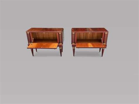 Pair Of Attractive Art Deco Style Bedside Tables