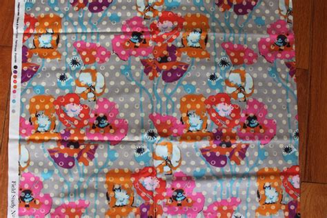 Anna Maria Horner Raindrops Poppies Fabric For Freespirit Floral